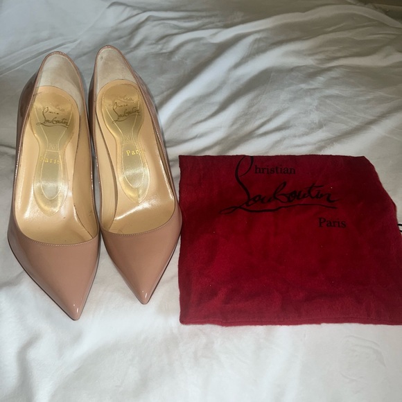 Christian Louboutin Kate Pointed-Toe Pumps - Size EU 40 - Picture 2 of 5